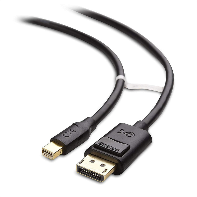 [Australia - AusPower] - Cable Matters 4K Mini DisplayPort to DisplayPort Cable (DisplayPort to Mini DisplayPort) in Black 3 Feet - 4K 60Hz, 2K 144Hz Monitor Support 