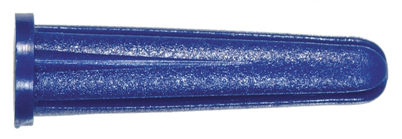 [Australia - AusPower] - 370336 Blue Conical Plastic Anchor, 6-8 X 3/4-Inch, 100-Pack No Color 
