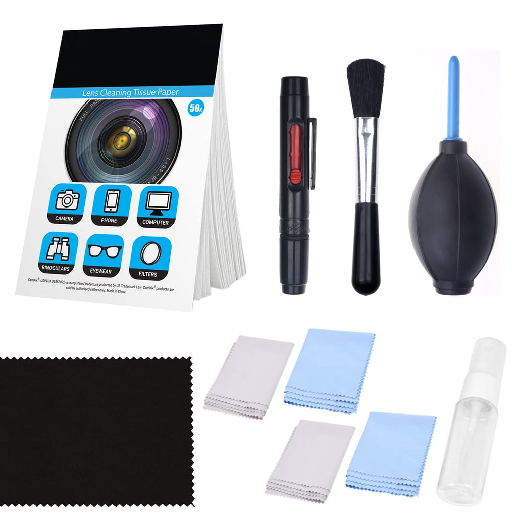 [Australia - AusPower] - Professional Camera Cleaning Kit for DSLR Cameras- Canon, Nikon, Pentax, Sony - Cleaning Tools and Accessories 