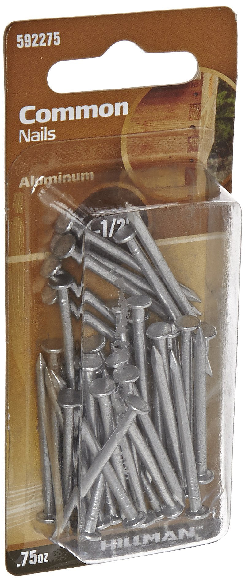 [Australia - AusPower] - Hillman 592275 Aluminum Common Nails 1-1/2 Inch 