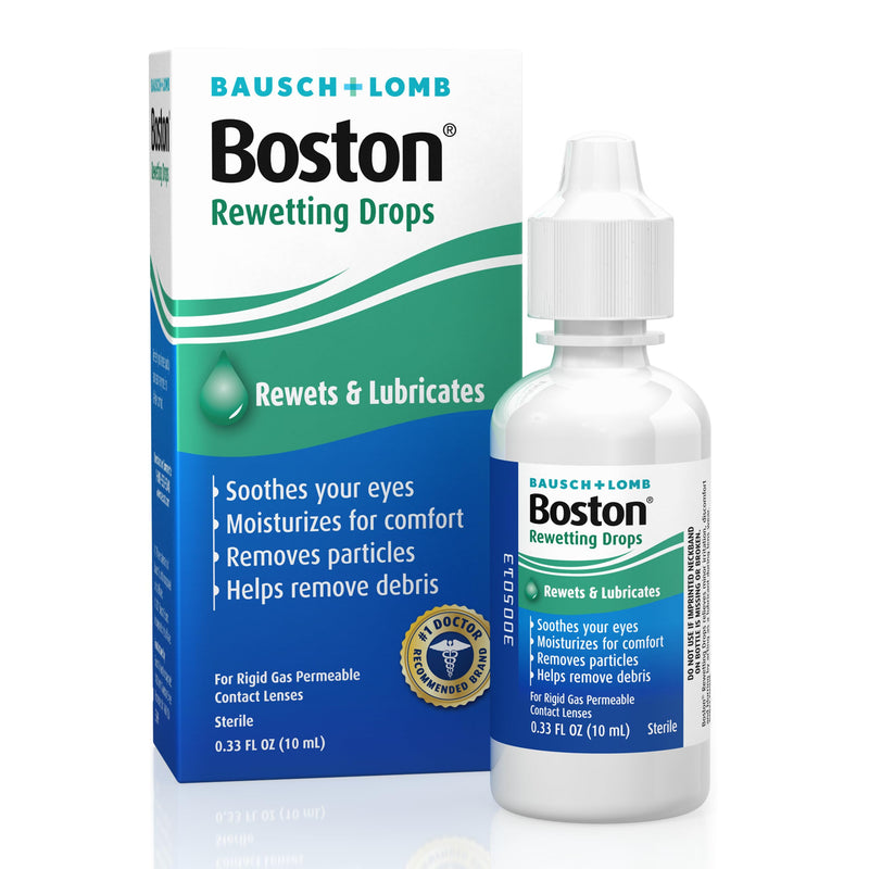 [Australia - AusPower] - Boston Contact Lens Solution, Rewetting Solution for Gas Permeable Contact Lenses, 0.33 Fl Oz 0.33 Fl Oz (Pack of 1) 