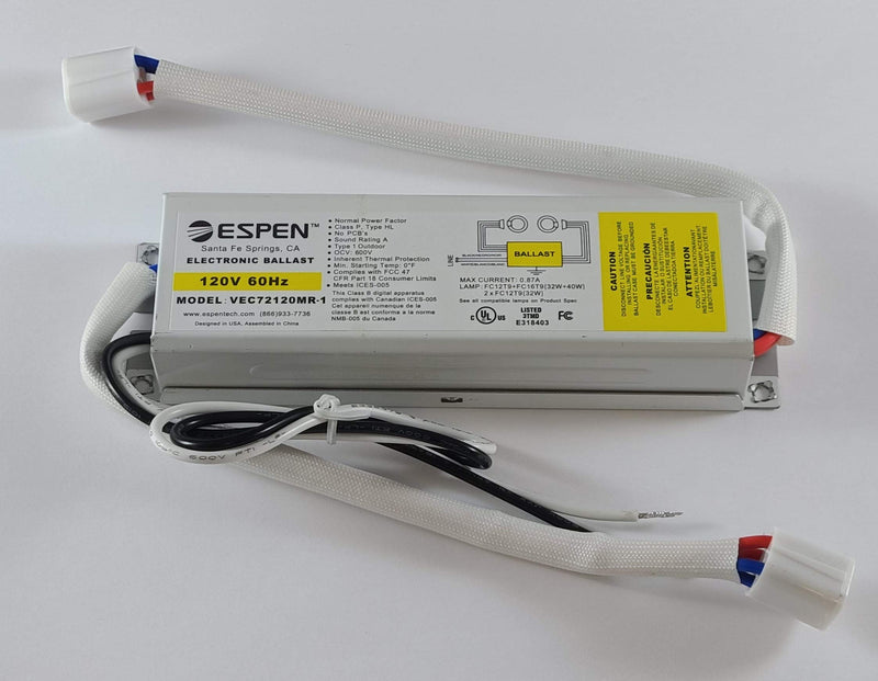 [Australia - AusPower] - Espen VEC72120MR Electronic Ballast for 32W/40W Circuline Lamp 