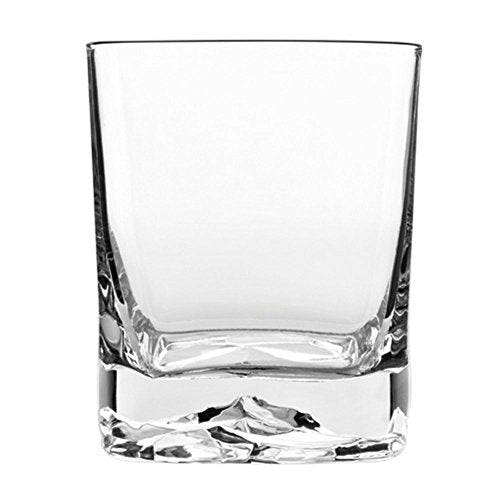 Luigi Bormioli On The Rocks 13.5 oz DOF Double Old Fashioned Glasses (Set of 4), Clear