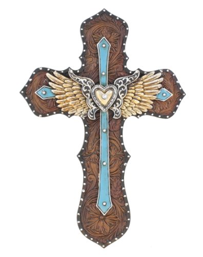 LL Home 12497 Blue Layered Cross Wings