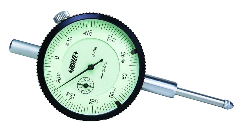 [Australia - AusPower] - INSIZE 2307-05 Dial Indicator, .5", Graduation .001" 