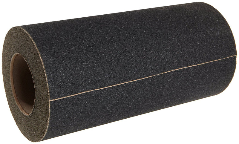 Safe Way Traction 12" x 10' Black 80 Grit Anti Slip Tape Non Skid Abrasive Safety Tape Steps Stairs Ladders Forklifts Ramps Boats 3100-12-10 NFSI Certified for “High Traction”