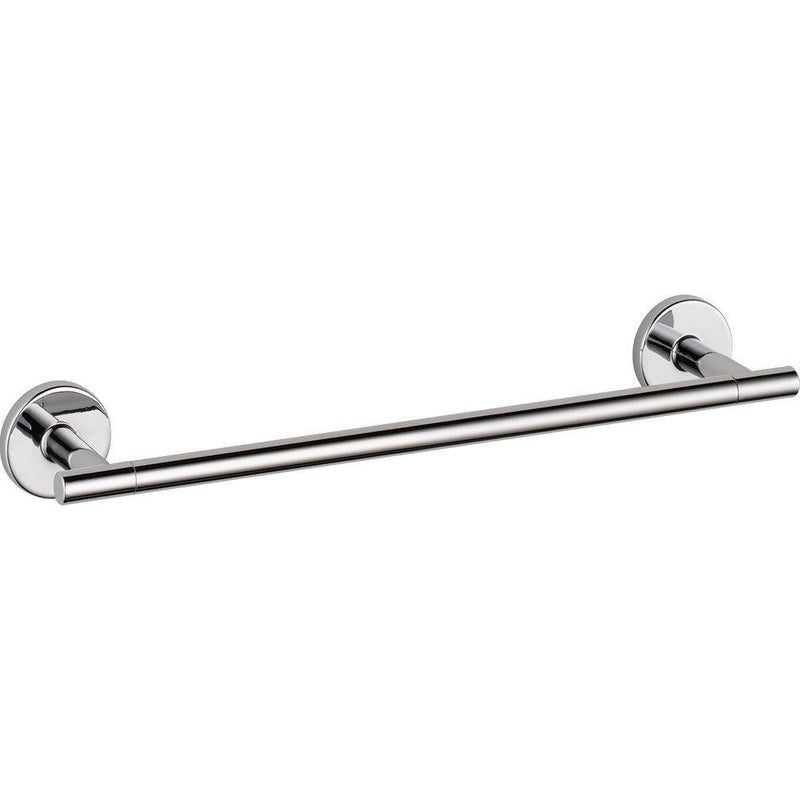 Delta 75912 Trinsic 12 in. Wall Mount Towel Bar Bath Hardware Accessory in Polished Chrome 12 inch
