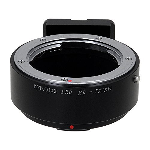 Fotodiox Pro Lens Mount Adapter Compatible with Minolta MD Lenses on Fujifilm X-Mount Cameras, Black, (MD-FXRF-Pro)