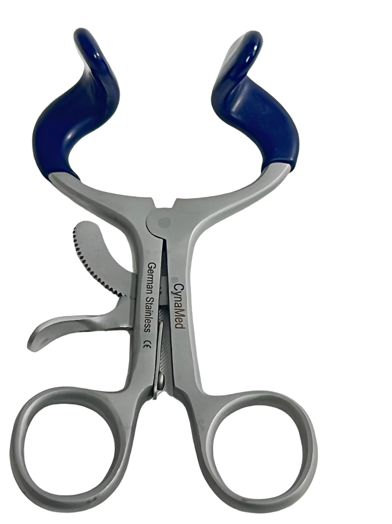 [Australia - AusPower] - New German Grade Molt Mouth Gag Blue 4.5" Dental Veterinary Instruments 