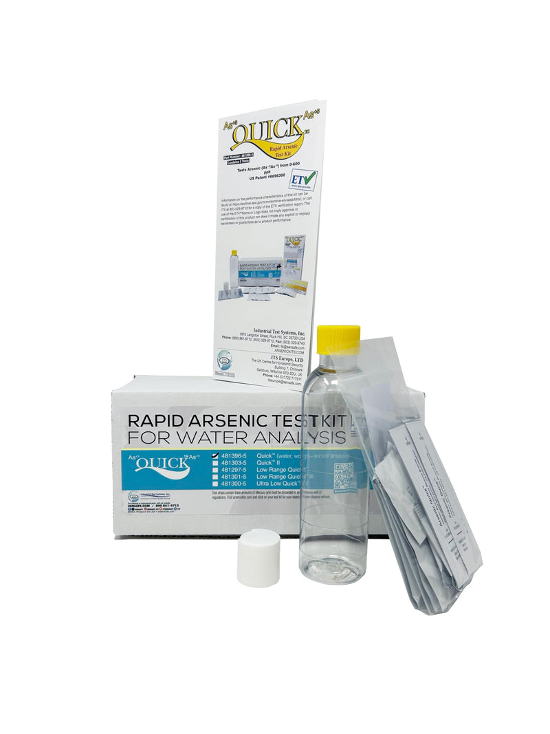 [Australia - AusPower] - Industrial Test Systems Quick 481396-5 Arsenic for Water Quality Testing, 5 Tests, 12 Minutes Test Time 