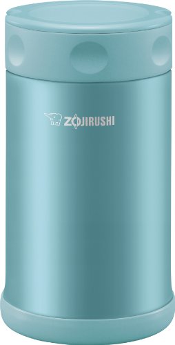 Zojirushi Stainless Steel Food Jar, 25 oz Aqua Blue 1 Count (Pack of 1)