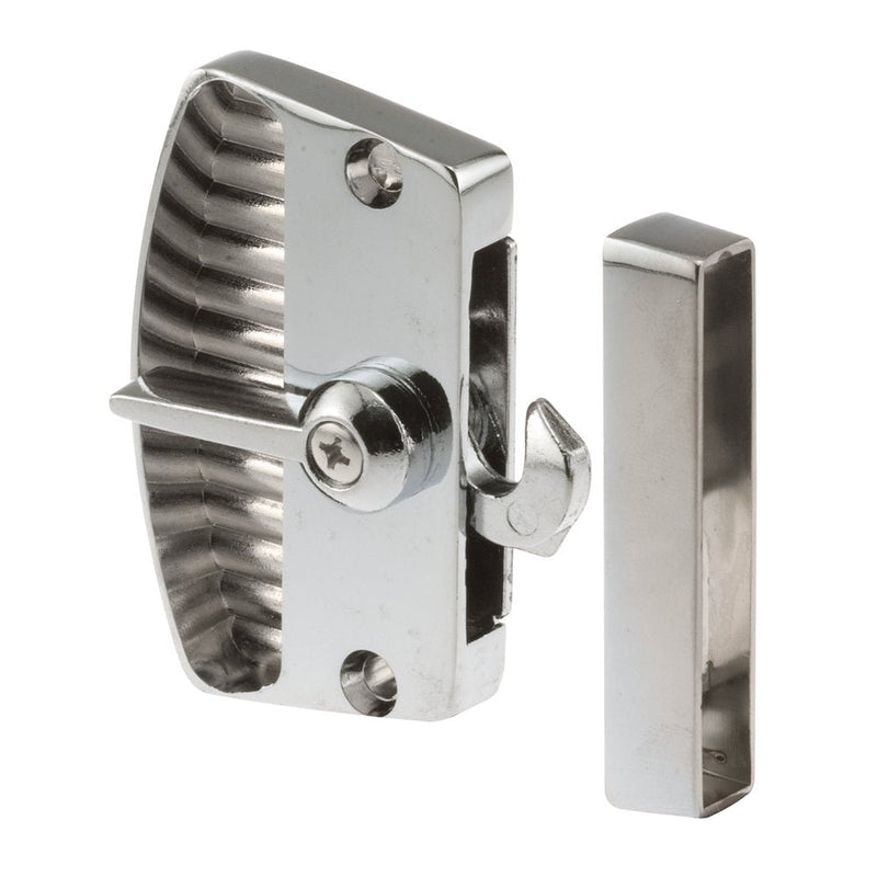 Prime-Line A 105 Screen Door Latch and Pull, Chrome (Single Pack)