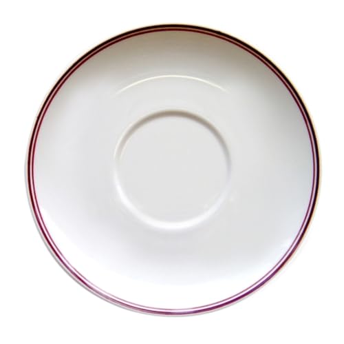Villeroy & Boch Naif Christmas Collection Tea Cup Saucer, Premium Porcelain, Made in Germany, 5.75 in Diameter, White