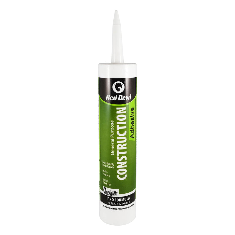 [Australia - AusPower] - Red Devil 077606 General Purpose Construction Adhesive, 9 oz, 1-Pack, White 1 Pack 9 oz. 