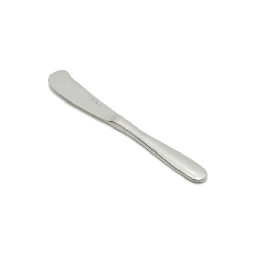 Fortessa Grand City 18/10 Stainless Steel Flatware Solid Handle Butter Knife, Set of 12
