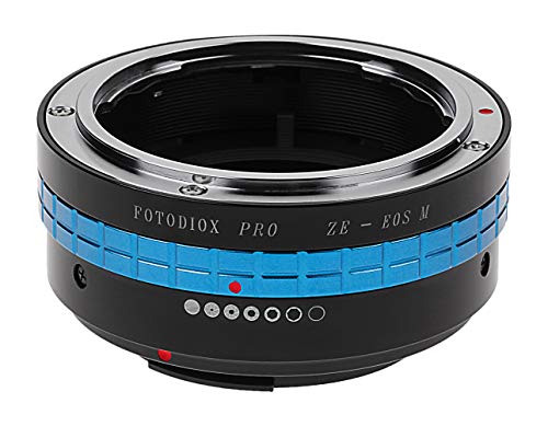 Fotodiox Pro Lens Mount Adapter, Mamiya ZE (35mm) Lens to EOS M EF-m Camera Body Mamiya ZE 35mm