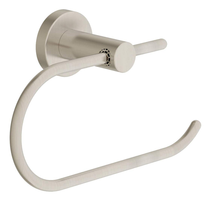 Symmons 353TP-STN Dia Wall-Mounted Toilet Paper Holder in Satin Nickel No Cover