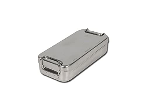 GiMa SpA 26668 Stainless Steel Box with Handle 18 x 8 x 4 cm