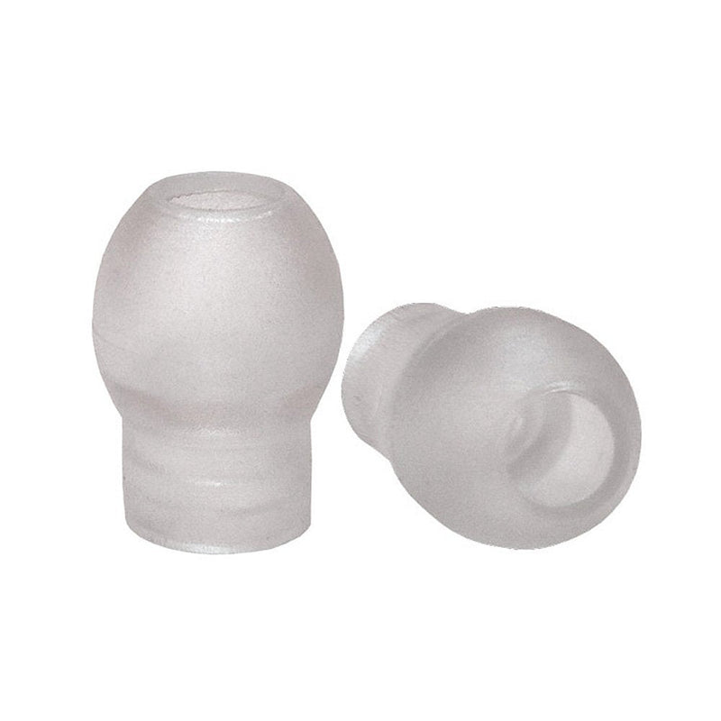 [Australia - AusPower] - Prestige Medical Clear PVC Clinical Eartips, 0.5 Ounce 1 Pair (Pack of 1) 