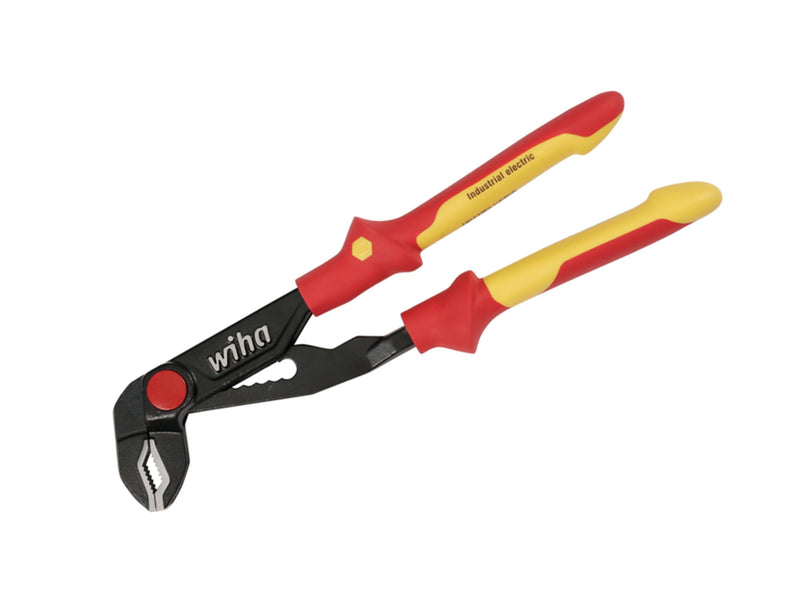 Wiha 32956 | Insulated Push Button Water Pump Pliers 10.0"