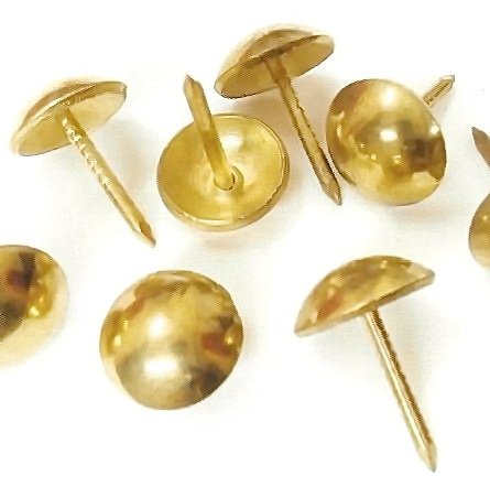 [Australia - AusPower] - decotacks® Upholstery Nails/tacks 7/16" - 100 Pcs [Brass Finish] DX0111 