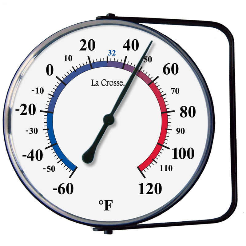 [Australia - AusPower] - La Crosse Technology 104-105 5" Hanging Bracket Analog Thermometer 