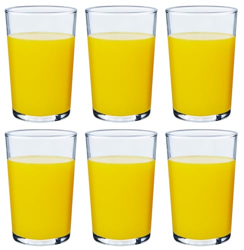 Toyo Sasaki Glass 01106HS Tumbler Glass, HS Tumbler, 6.1 fl oz (170 ml), Set of 6, Father's Day, Glass, Dishwasher Safe, Made in Japan, Shatter-Resistant, Tumbler, Glass, Cup 170ml 01106HS