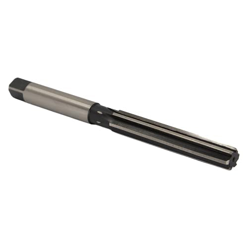 Drill America DWR Series 1/2-inch high-speed steel straight flute hand reamer for threading applications