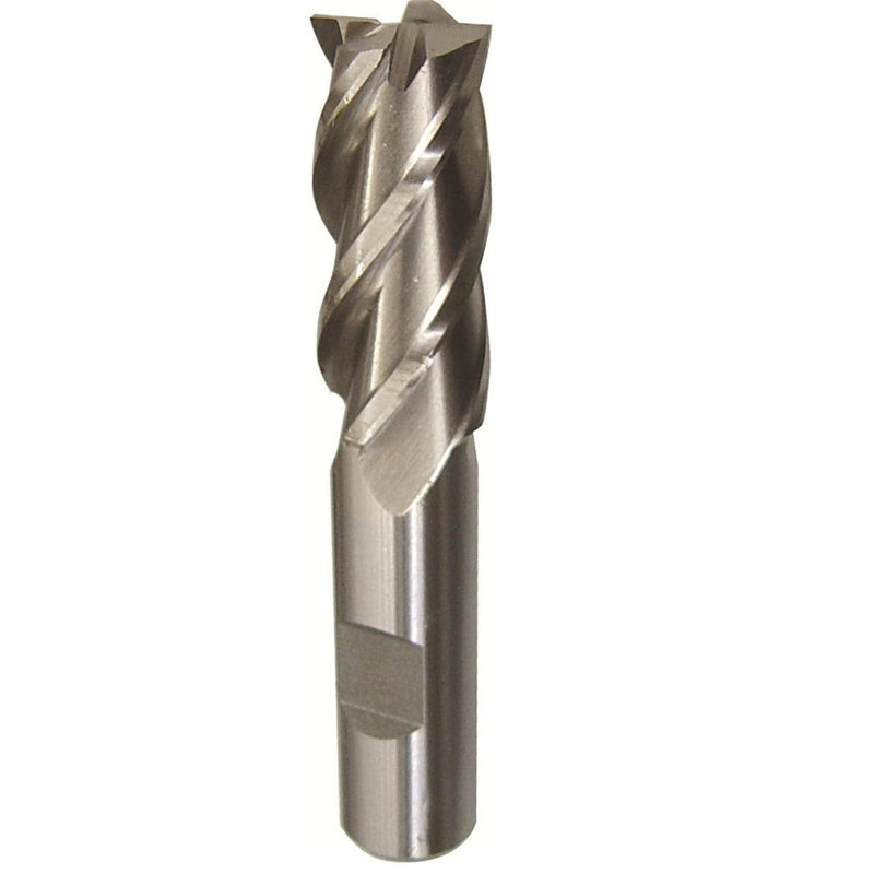[Australia - AusPower] - Drill America 18.00mm High Speed Steel 4 Flute Single End End Mill, DWC Series 5/8 Inches 3-3/4 Inches Square 1 DWC18MM-4FSE 