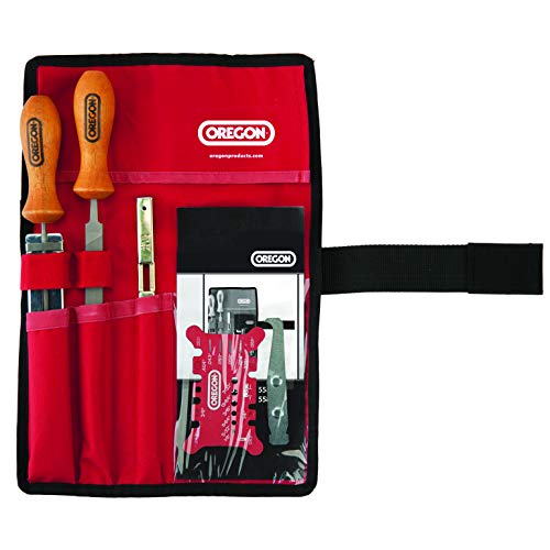 Professional Sharpening Set with Bag 91S 91SG 25ap 91VX 91VG – 4.0 mm – Oregon | For 1/4", 0.4" Flat Saw Chain (558488) Single