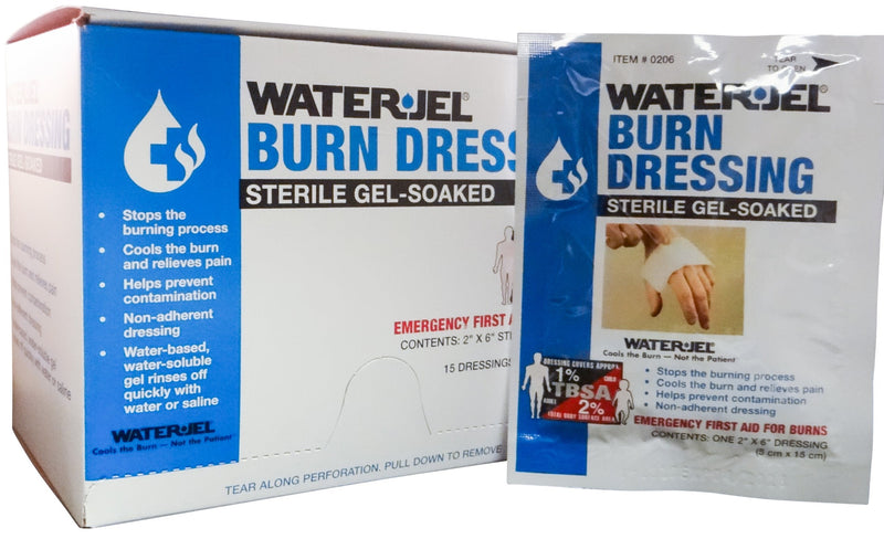 [Australia - AusPower] - Water-Jel Burn Care Products 2" x 6" Dressing 5 Packet - MS46210 