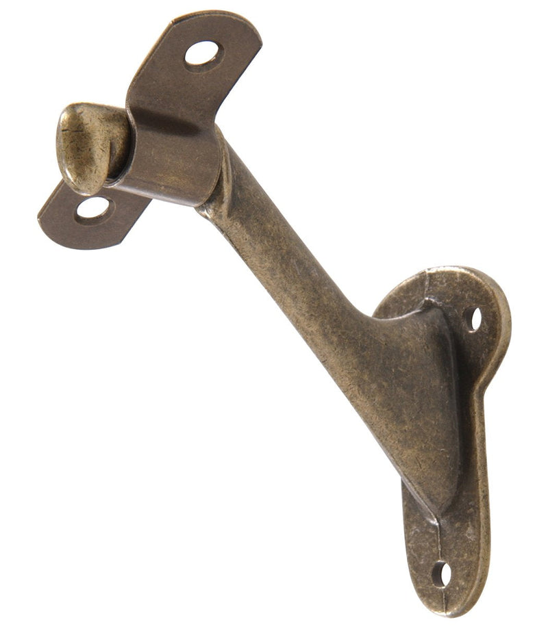 [Australia - AusPower] - Hardware Essentials 852871 Utility Handrail Brackets Antique Brass 