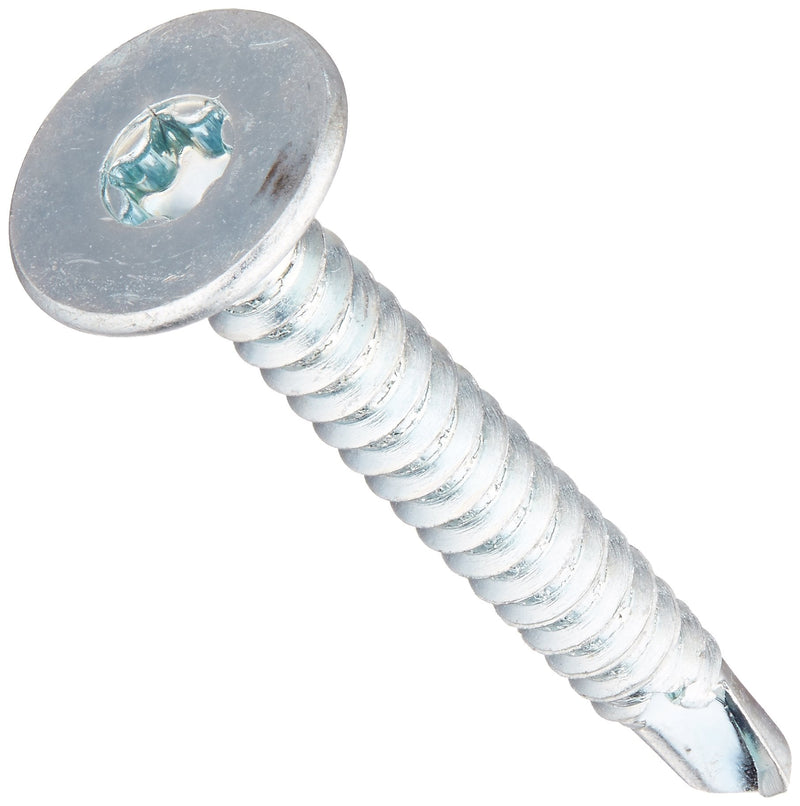 [Australia - AusPower] - Small Parts 1024KWTF Steel Self-Drilling Screw, Zinc Plated Finish, Wafer Head, Star Drive, #3 Drill Point, #10-16 Thread Size, 1-1/2" Length (Pack of 50) 