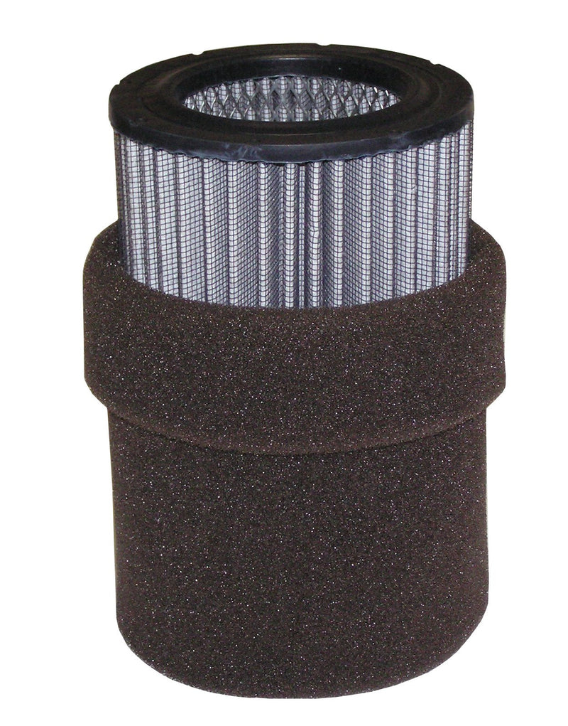 [Australia - AusPower] - Solberg 231P™ Polyester Filter Cartridge with Prefilter, Compressor, Blower, 9-1/2" Height, 3-5/8" Inner Diameter, 5-3/4" Outer Diameter, 300 SCFM, Made in the USA 