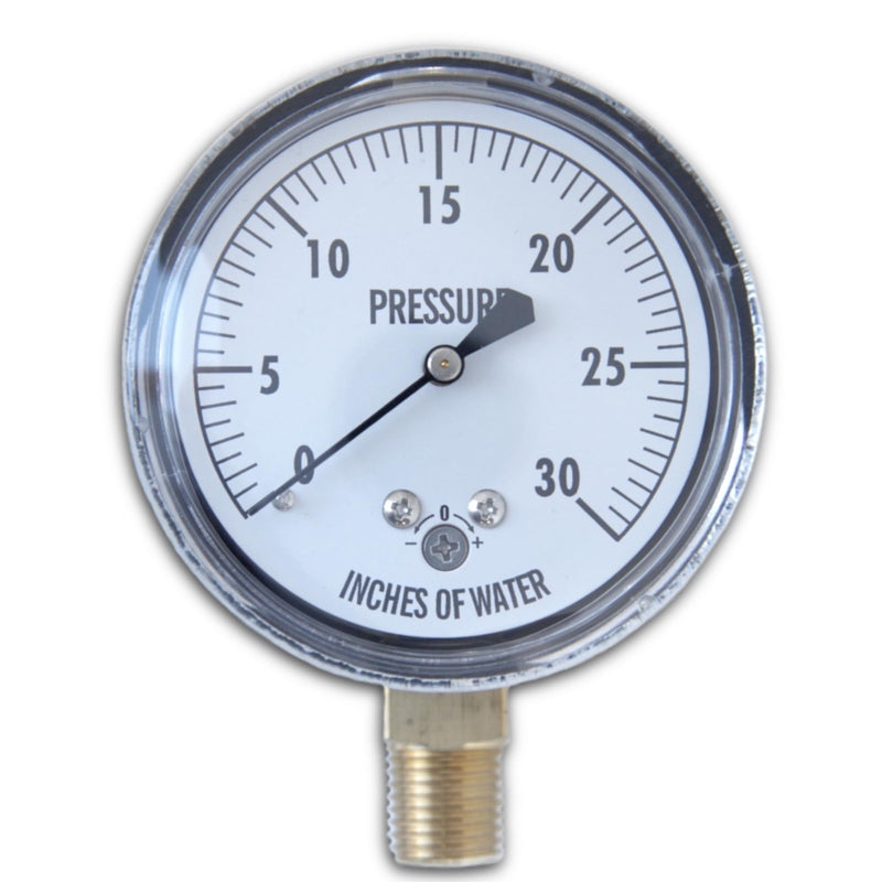 [Australia - AusPower] - KC25-30"H2O Low Pressure Gauge 30" WC 1 