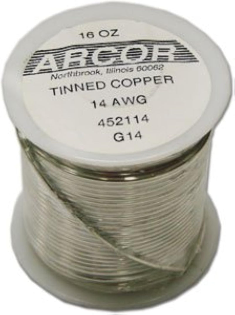 Arcor 14 Ga Pre-Tinned Copper Wire - 1 Lb