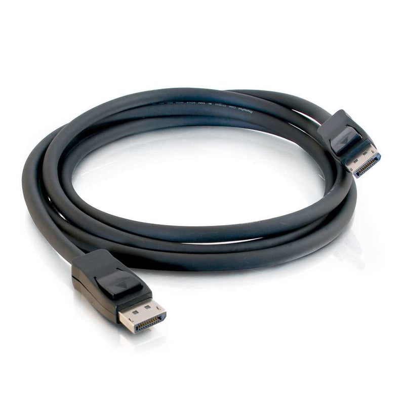 [Australia - AusPower] - C2G Display Port Cable, 8K, Male to Male, Black, 6 Feet (1.82 Meters), Cables to Go 24904 Male to Male Cable 6.5 Feet 