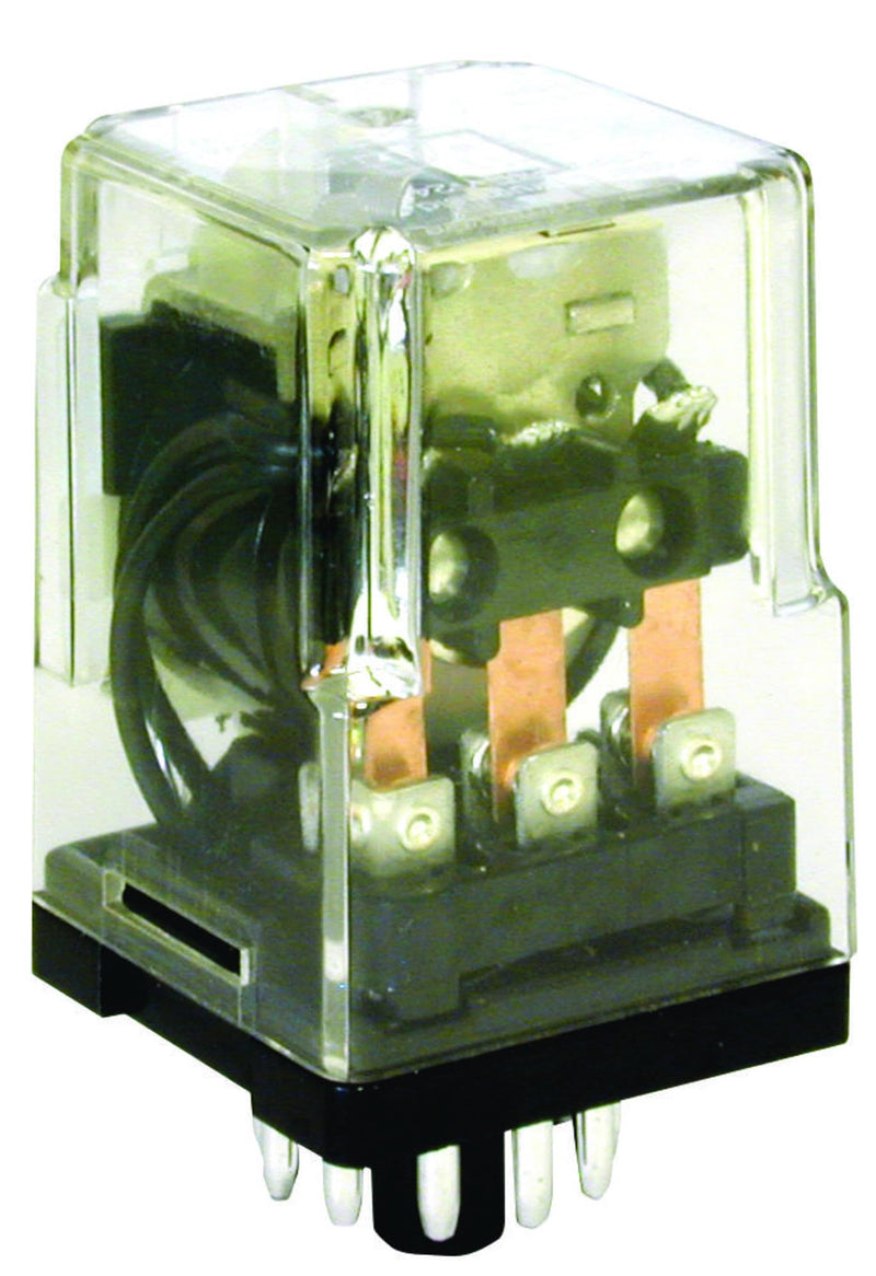 TE CONNECTIVITY/POTTER & BRUMFIELD KRPA-11AY-120 Power Relay, DPDT, 120VAC, 5A, Plug in