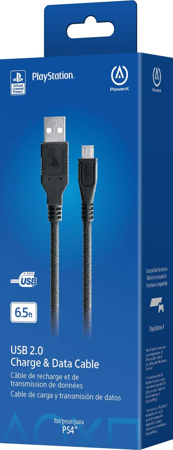 [Australia - AusPower] - PowerA USB Charging Cable for PlayStation 4 