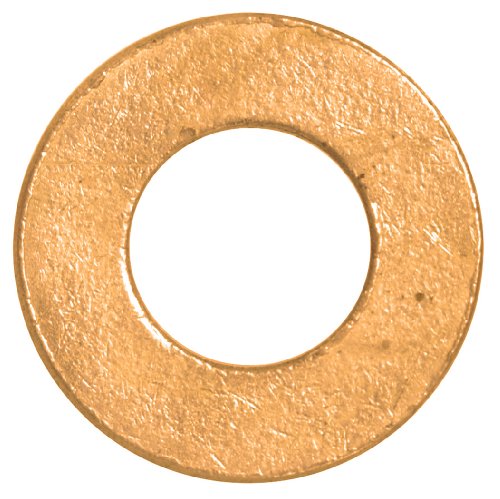 Hillman 1/4 in. brass flat washers, 36-pack in product packaging