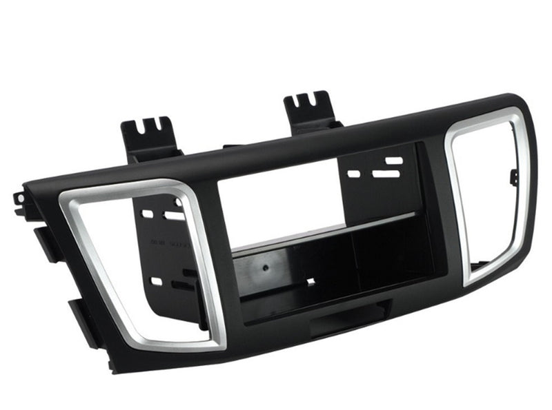 [Australia - AusPower] - Scosche HA1717B Compatible with 2013-17 Honda Accord ISO Double DIN & DIN+Pocket Dash Kit Black 