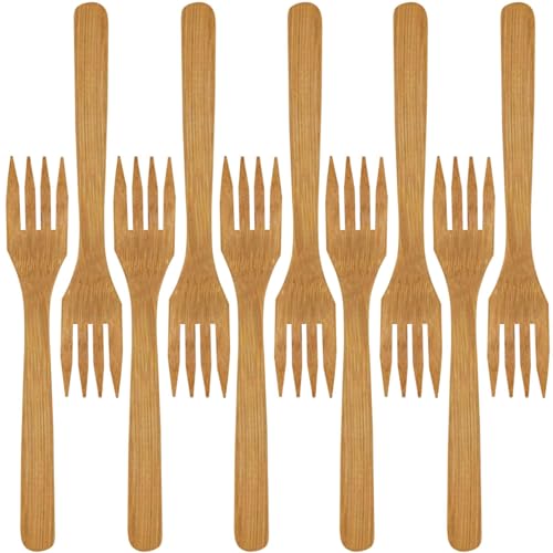 BambooMN Bamboo Dinner Fork 8" - 30 Units 1