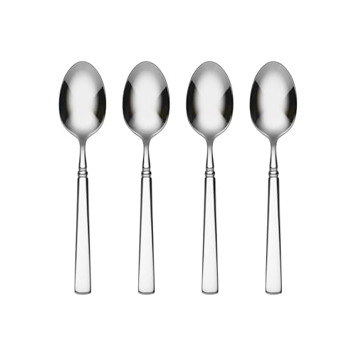 Oneida Easton Teaspoons Silverware Set for 4, Flatware Teaspoons, Set of 4