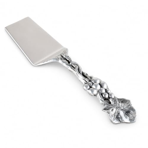 Arthur Court Grape Cake/Lasagna Server - Sand Cast Aluminum - Elegant Serving Tool - 10.75 Inch Long