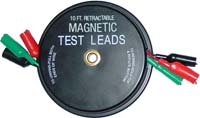 [Australia - AusPower] - lang tools 1135 - Magnetic Retractable Test Leads- 3 Leads x 10-ft. 