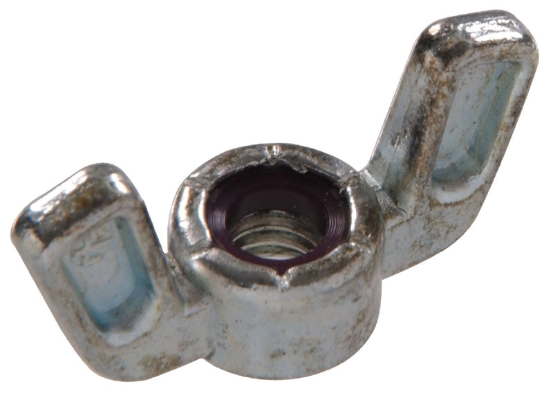 [Australia - AusPower] - 43544 10-32 -Inch Nylon Insert Wing Nut, Zinc, 12-Pack 