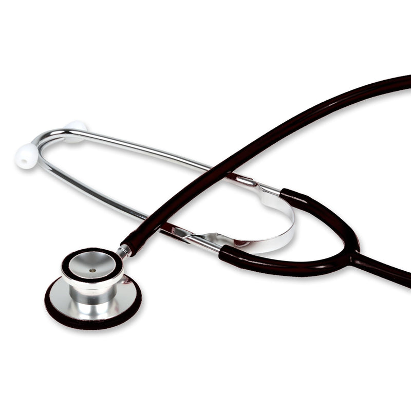 Gima - Dual Head Stethoscope TRAD, Adult, Y Color Black, Pavilion Ø 43.5 mm, Bell Diameter 30 mm Outer Size, Latex-Free, CE Medical Device Adult