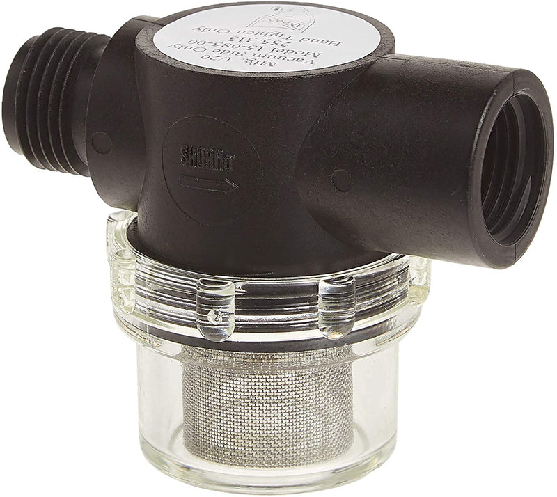 [Australia - AusPower] - Shurflo 255-213 1/2" MNPT x FNPT Inline Strainer for 2088 Series Pumps 