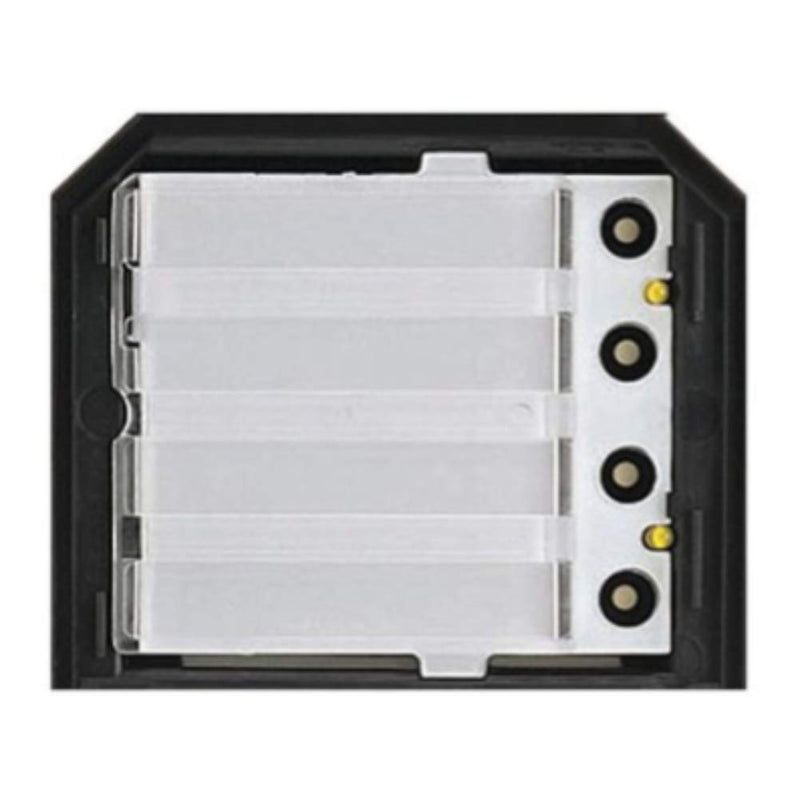 [Australia - AusPower] - Aiphone Corporation GT-SW Call Switch Module for GT Series, Multi-Tenant Intercom, Entrance Stations, Fire Retardant, ABS Plastic Construction, 4-5/16" x 3-3/4" x 5/16", Black 