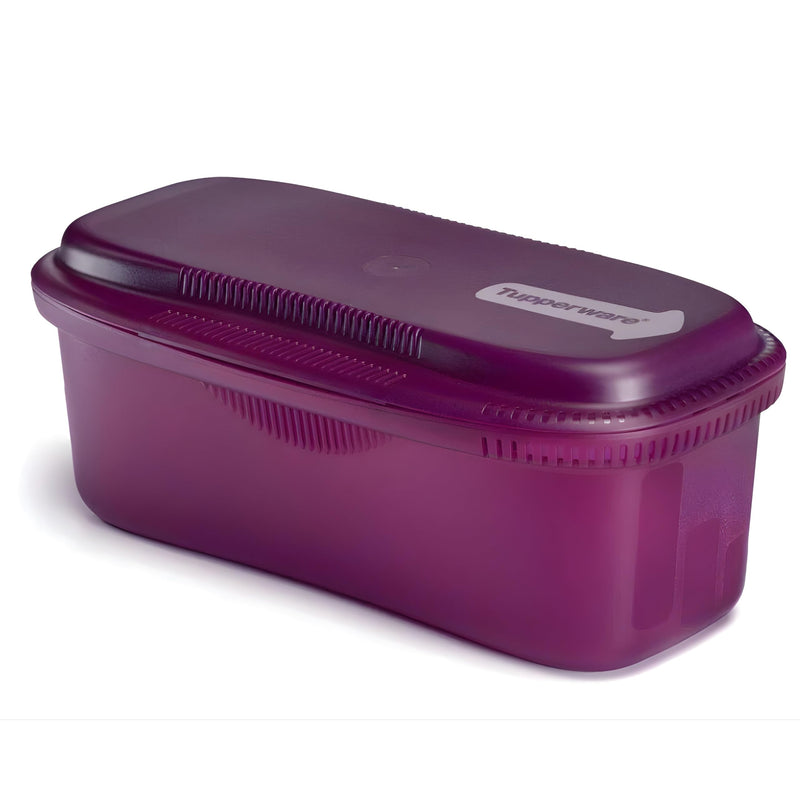 Tupperware Microwave Pasta Master 1.9 L Purple Pasta Cooker I57